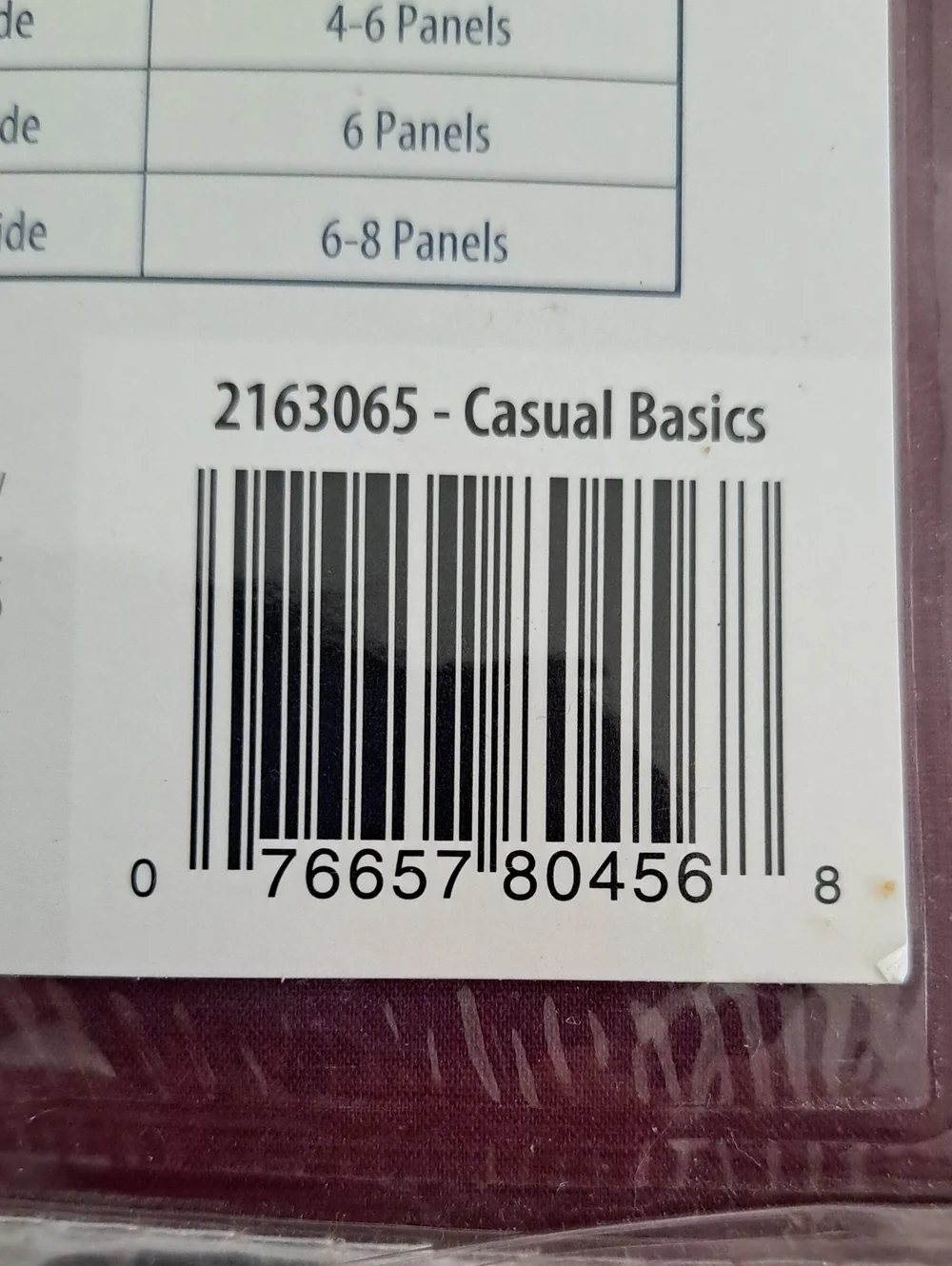 NEW Mainstays Home Casual Basics Bordeaux Curtain Panels Set Of 2, 80 X 84 in